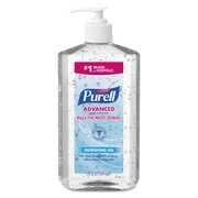 Purell Advanced Refreshing Gel Hand Sanitizer, 20 oz Pump Bottle, PK12 3023-12